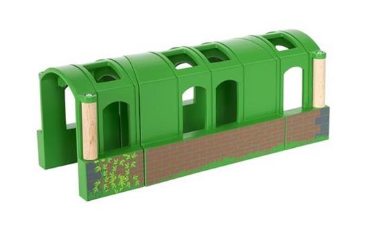 BRIO WORLD - Tunnel Treno Flessibile, Accessorio per Pista Trenino BRIO, Età 3+ Anni