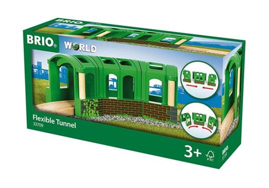 BRIO WORLD - Tunnel Treno Flessibile, Accessorio per Pista Trenino BRIO, Età 3+ Anni - 5