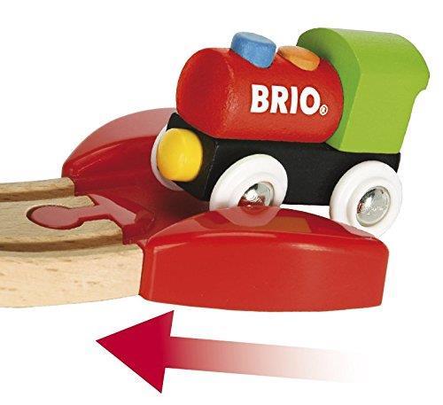 BRIO - La Mia Prima Ferrovia, Set per Principianti, Pista Trenino BRIO, 18 Pezzi, Età 18+ Mesi - 11