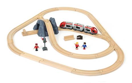 BRIO WORLD - Starter Set Ferrovia, Pista Trenino con Accessori, 26 pezzi, Età 3+ Anni - 3