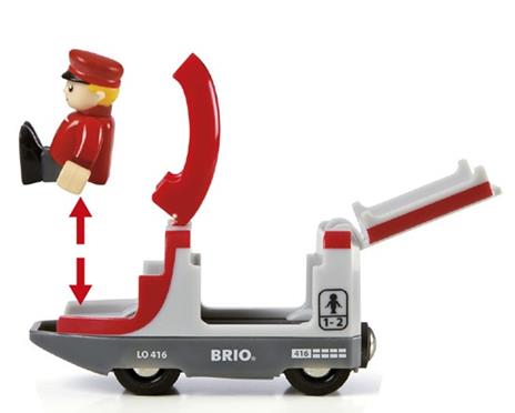 BRIO WORLD - Starter Set Ferrovia, Pista Trenino con Accessori, 26 pezzi, Età 3+ Anni - 4