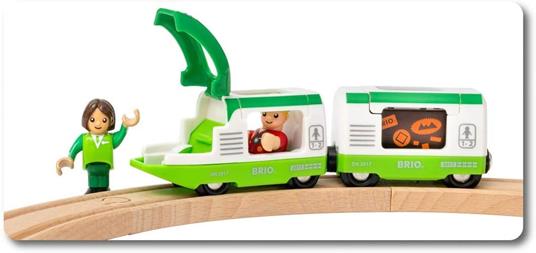 BRIO WORLD, Set Ferrovia Circolare, Pista Trenino con Accessori, 16 pezzi, Età 3+ Anni - 7