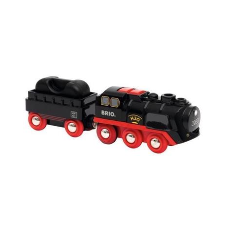 BRIO WORLD - Treno a Vapore con Batterie, Veicoli per Pista Trenino BRIO, 3 Pezzi, Età 3+ Anni - 4