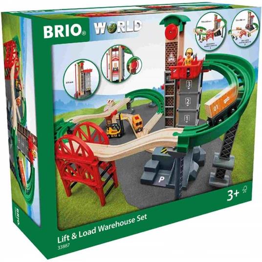 Brio Cargo Set Trenino Brio BRIO WORLD Set Ferrovia Deposito