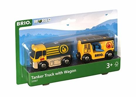 BRIO WORLD - Camion Cisterna, Veicoli per Pista Trenino BRIO, 2 Pezzi, Età 3+ Anni - 3