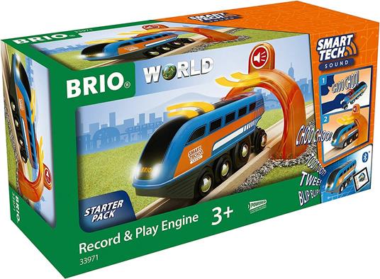 BRIO WORLD - Locomotiva Parlante Smart Tech Sound, Accessorio per Pista Trenino BRIO - 7