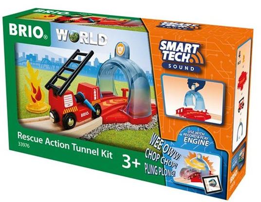 BRIO WORLD - Tunnel Azione di Soccorso Smart Tech Sound, Accessorio per Pista Trenino BRIO - 3