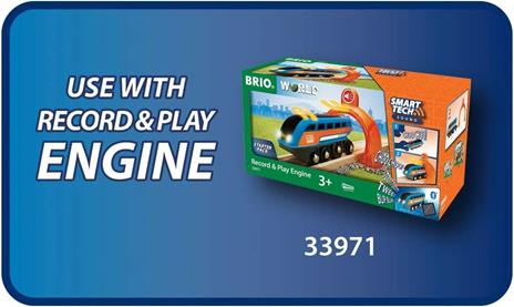 BRIO WORLD - Tunnel Azione di Soccorso Smart Tech Sound, Accessorio per Pista Trenino BRIO - 7
