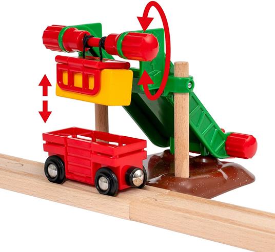 BRIO WORLD - Set Ferrovia Fattoria degli Animali, Pista Trenino con Accessori, 30 pezzi, Età 3+ Anni - 6