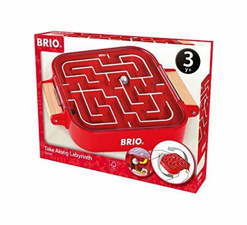 BRIO - Labirinto con Base Flessibile, Gioco da Tavolo in Legno con Biglia, Età 6+ Anni - 5