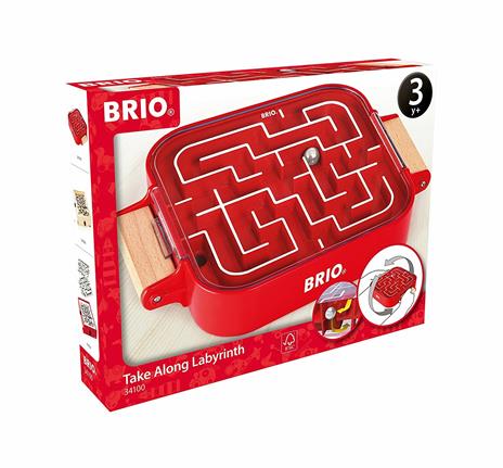 BRIO - Labirinto con Base Flessibile, Gioco da Tavolo in Legno con Biglia, Età 6+ Anni - 7