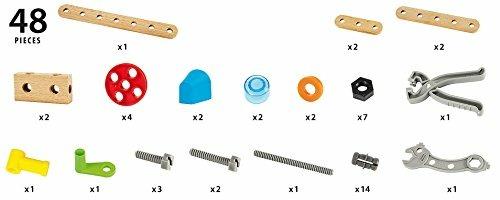 BRIO BUILDER - Starter Set Costruzioni con Cassetta degli Attrezzi, Kit per Veicoli da Montare, 49 Pezzi, Età 3+ Anni - 6