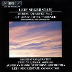 Six Songs Of Experience/String Quartet