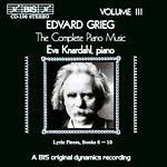 Complete Piano Music V. 3 - CD Audio di Edvard Grieg