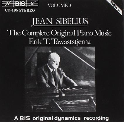 Musica per pianoforte vol.3 - CD Audio di Jean Sibelius