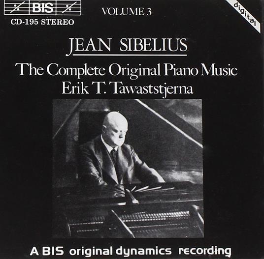 Musica per pianoforte vol.3 - CD Audio di Jean Sibelius