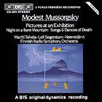 Pictures at An Exhibition - CD Audio di Modest Mussorgsky,Leif Segerstam,Neeme Järvi,Martti Talvela,Finnish Radio Symphony Orchestra