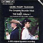 Complete Recorder Duet - CD Audio di Georg Philipp Telemann