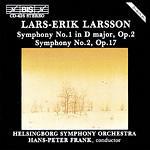 Symphonies No. 1 & No. 2 - CD Audio di Lars-Erik Larsson