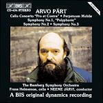 Concerto for Cello And - CD Audio di Arvo Pärt,Neeme Järvi,Bamberger Symphoniker