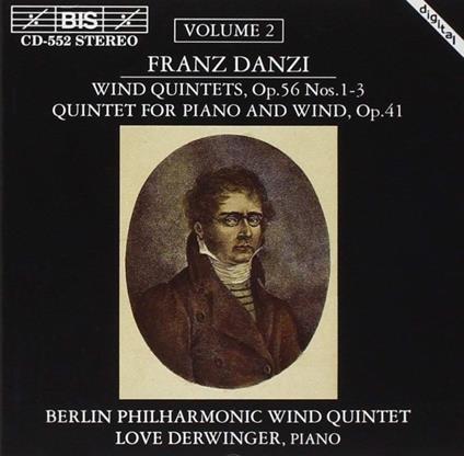 Wind Quintet in B Flat - CD Audio di Franz Ignaz Danzi