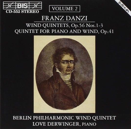 Wind Quintet in B Flat - CD Audio di Franz Ignaz Danzi