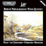 Berlin Philharmonic Wind Quintet - CD Audio di Alexander Von Zemlinsky,Carl Heinrich Reinecke,Josef Bohuslav Foerster,Karl Pilss,Berlin Philharmonic Wind Quintet