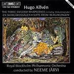 Three Swedish Rhapsodies - CD Audio di Neeme Järvi,Royal Stockholm Philharmonic Orchestra,Hugo Alfvén