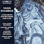 Concerto per flauto, archi, celesta e vibrafono - Concerti per flauto n.1, n.2 - CD Audio di Vagn Holmboe
