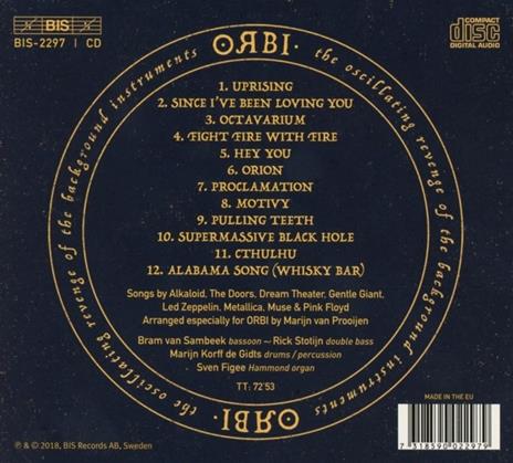 Orbi. The Oscillating Revenge of the Background Instruments - CD Audio - 2