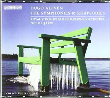 5 Sinfonie - CD Audio di Neeme Järvi,Royal Stockholm Philharmonic Orchestra,Hugo Alfvén