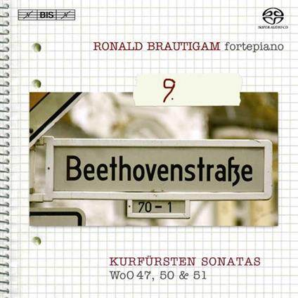Sonate elettorali - SuperAudio CD ibrido di Ludwig van Beethoven,Ronald Brautigam