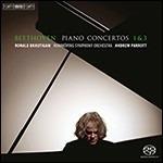 Concerti per Pianoforte No. 1 & 3 - SuperAudio CD di Ludwig van Beethoven,Andrew Parrott,Ronald Brautigam,Norrköping Symphony Orchestra