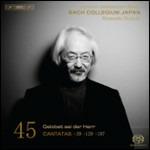Cantate vol.45 - SuperAudio CD ibrido di Johann Sebastian Bach,Masaaki Suzuki,Bach Collegium Japan