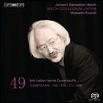 Cantate vol.49 - SuperAudio CD ibrido di Johann Sebastian Bach,Masaaki Suzuki,Bach Collegium Japan