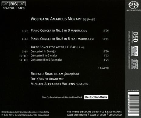 Piano Concertos No.5 & 6 - SuperAudio CD di Ronald Brautigam - 2