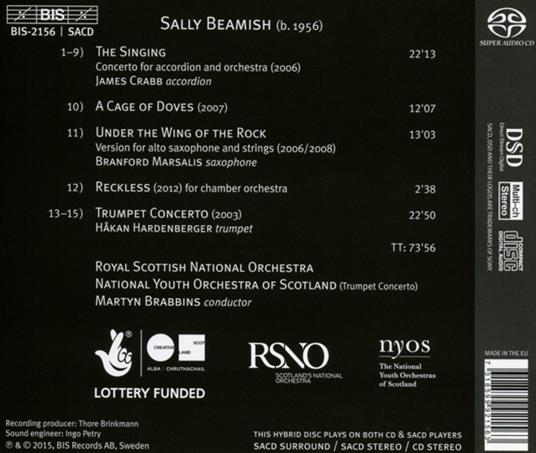 Singing - CD Audio di S. Beamish - 2