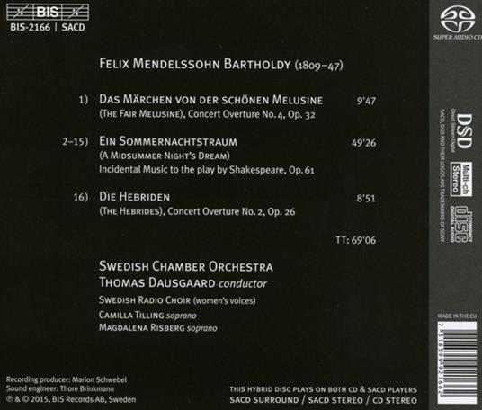 Sogno di Una Notte di Mezza Estate - SuperAudio CD di Benjamin Britten - 2