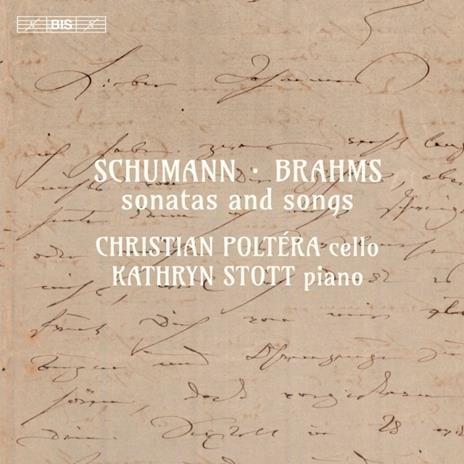 Sonata per violino n.2 op.121 - SuperAudio CD di Johannes Brahms,Robert Schumann,Kathryn Stott,Christian Poltera