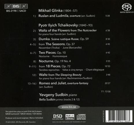 Romeo And Juliet - CD Audio di Pyotr Ilyich Tchaikovsky,Yevgeny Sudbin - 2