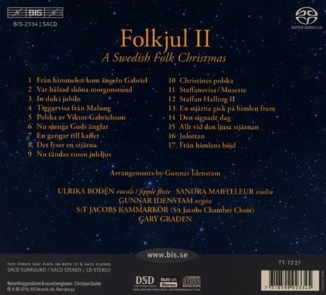 Folkjul 2. A Swedish Christmas - SuperAudio CD - 2