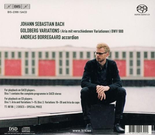 Variazioni Goldberg - SuperAudio CD di Johann Sebastian Bach - 2
