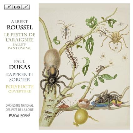 L'apprendista stregone - Polyeucte / Le festin de l'araignée - CD Audio di Paul Dukas,Albert Roussel,Orchestre National des Pays de la Loire