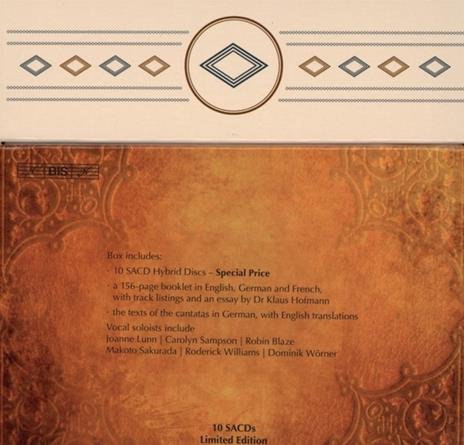 The Secular Cantatas (SACD Box Set Edition) - SuperAudio CD di Johann Sebastian Bach,Masaaki Suzuki,Bach Collegium Japan - 2