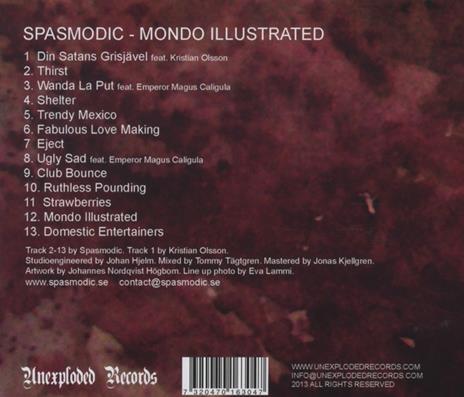 Mondo Illustrated - CD Audio di Spasmodic - 2