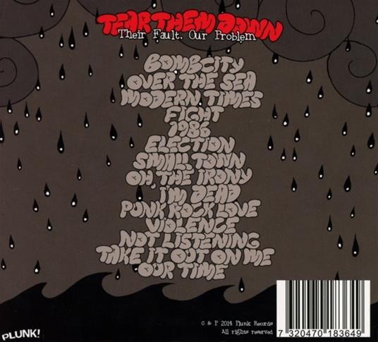 Their Fault Our Problem - CD Audio di Tear Them Down - 2