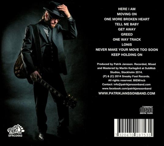 Here We Are - CD Audio di Patrik Jansson (Band) - 2