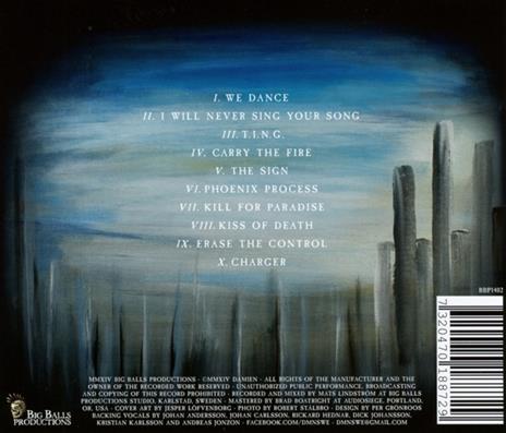 Carry the Fire - CD Audio di Damien - 2