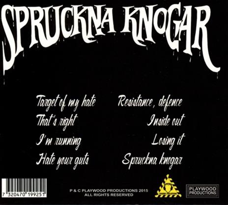 Spruckna Knogar - CD Audio di Spruckna Knogar - 2