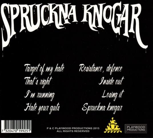 Spruckna Knogar - CD Audio di Spruckna Knogar - 2
